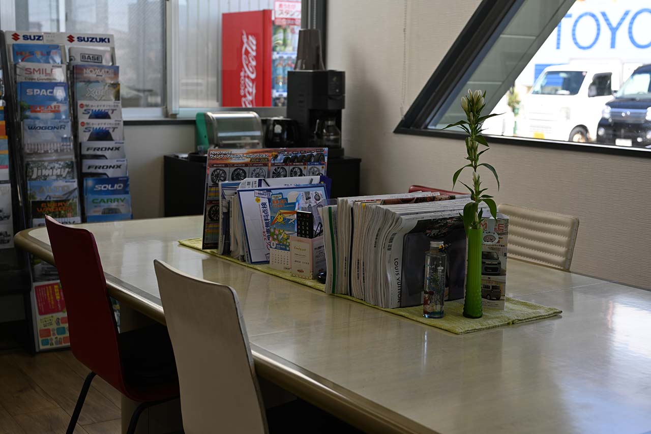 お客様との相談スペース